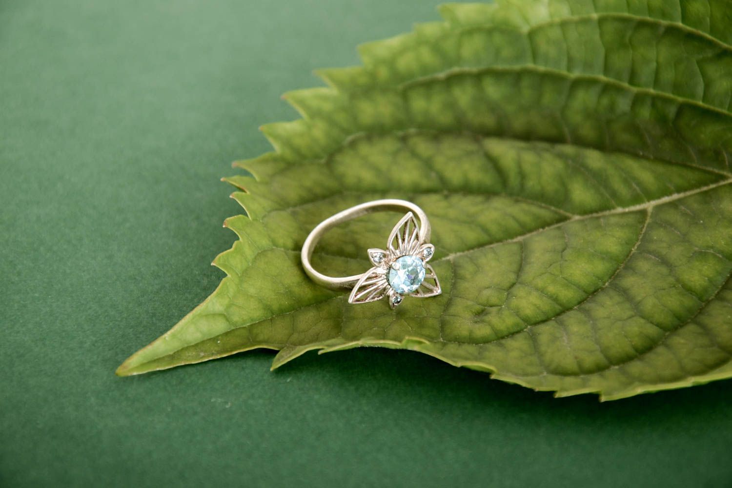 Украшение ручной работы кольцо из серебра женское кольцо ювелирная бижутерия  фото 2