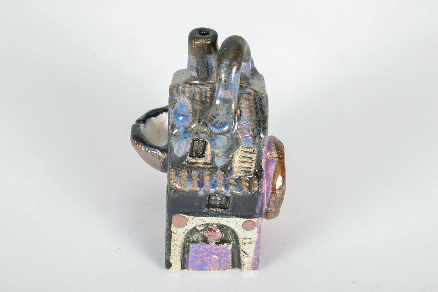Clay figurine painted with enamel photo 6