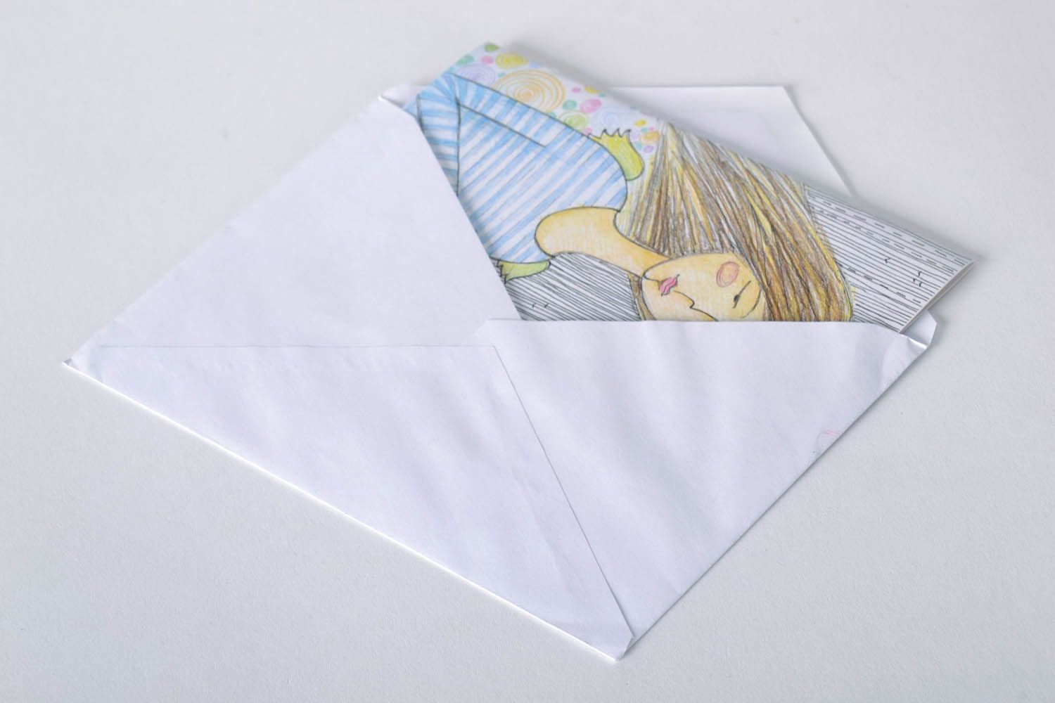 Carte de vœux artisanale en papier couché  photo 3
