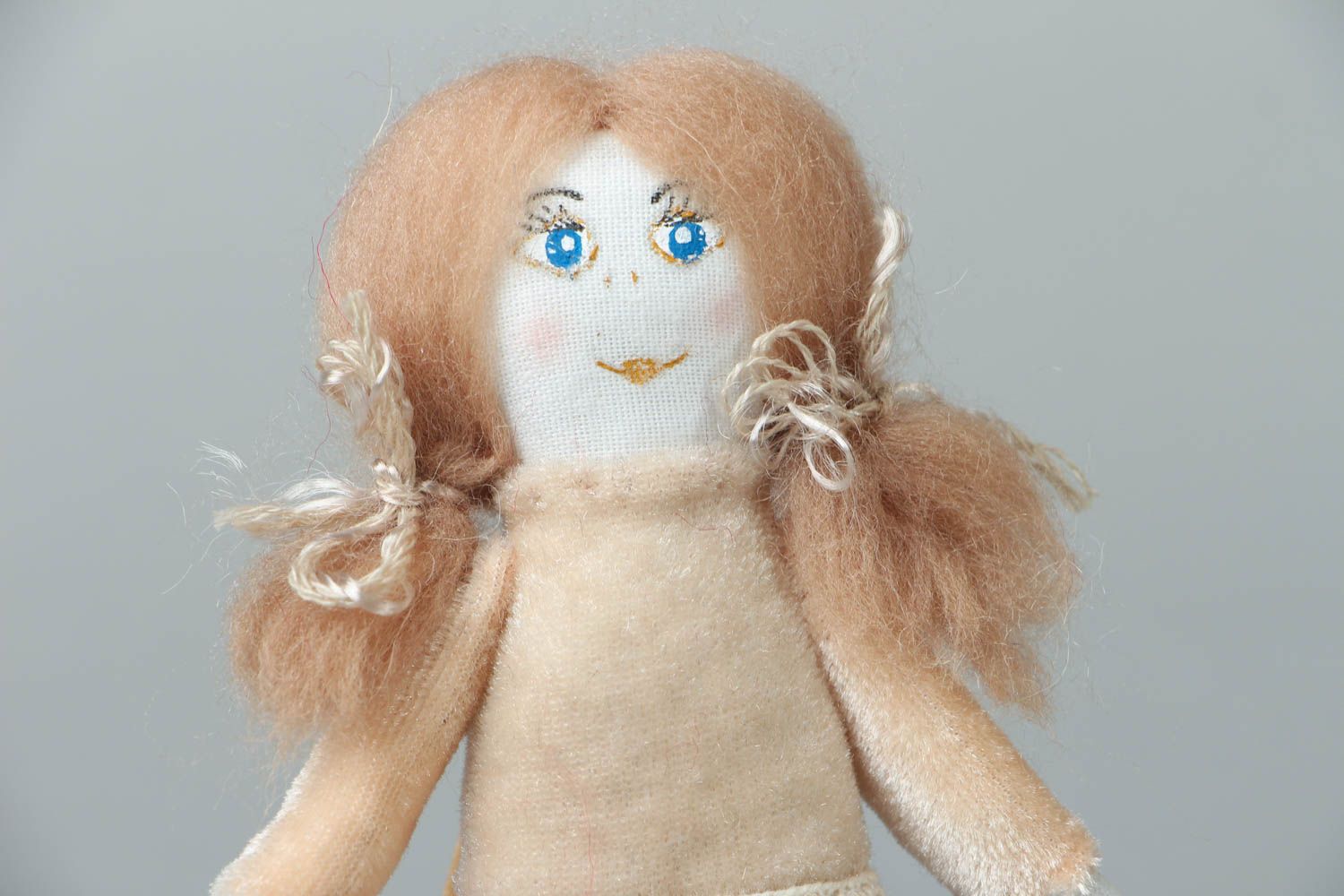 Homemade fabric doll photo 2