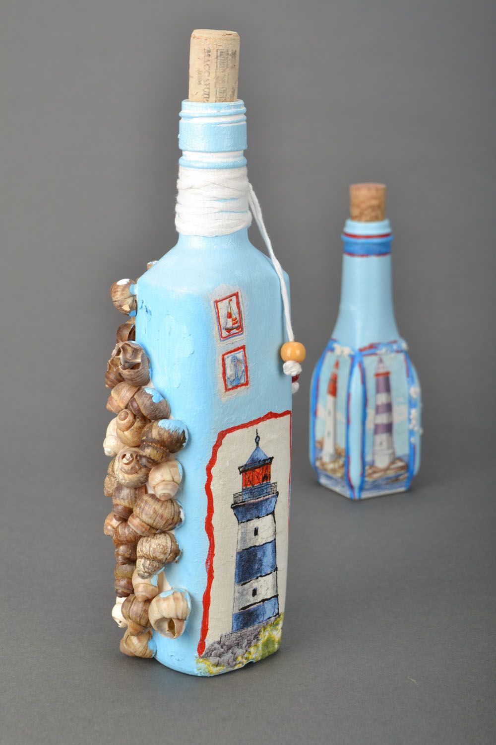 Красивые бутылки на кухню  фото 4