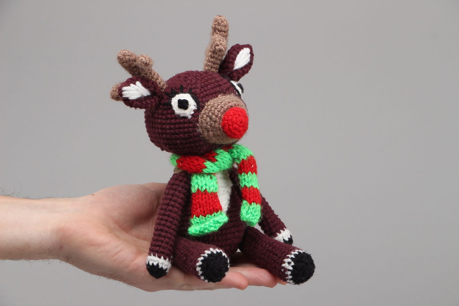 Soft crochet toy Amigurumi Deer photo 4