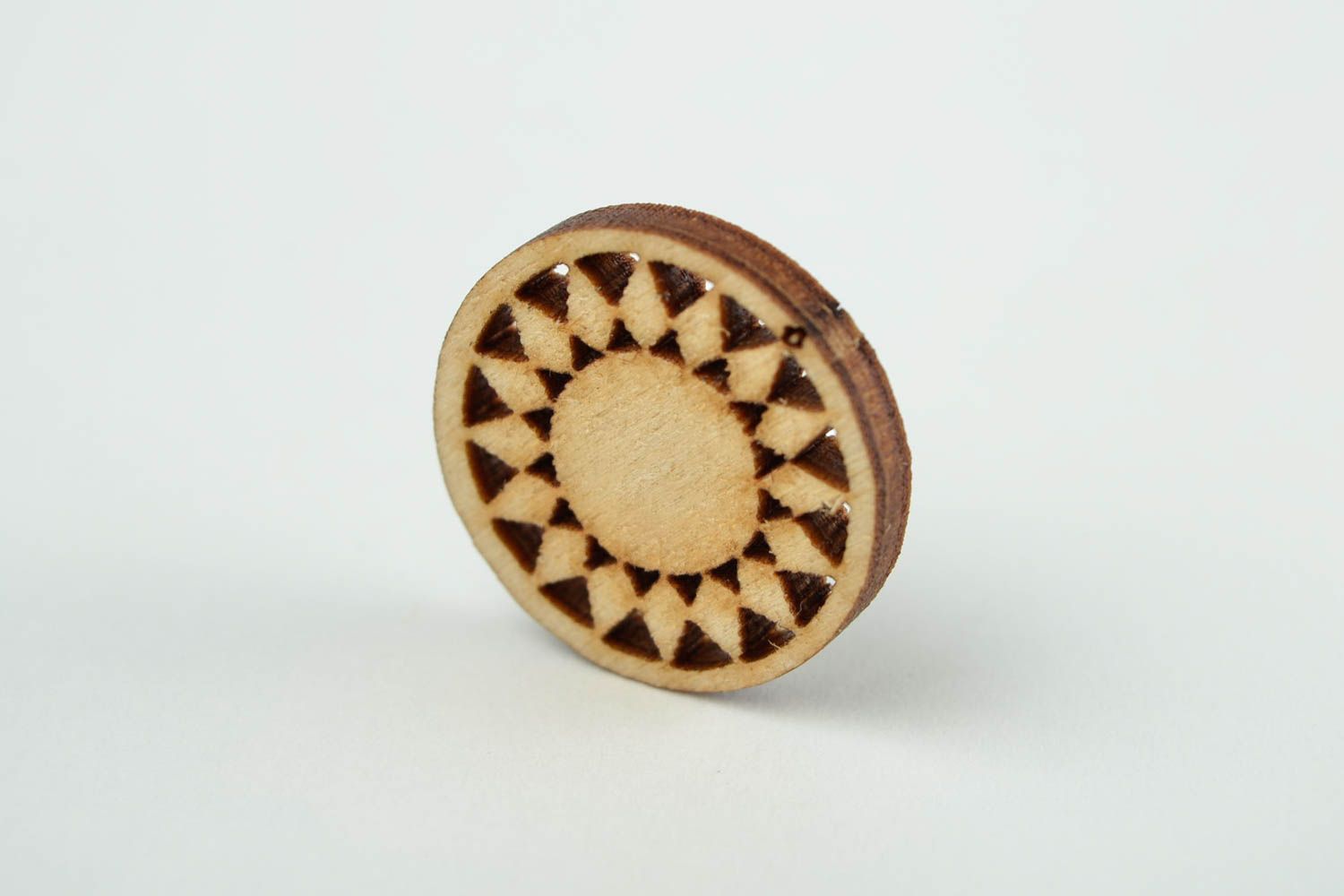 Handgemachte Figur zum Bemalen Holz Rohlinge Miniatur Figur Kolowrat schön grell foto 3