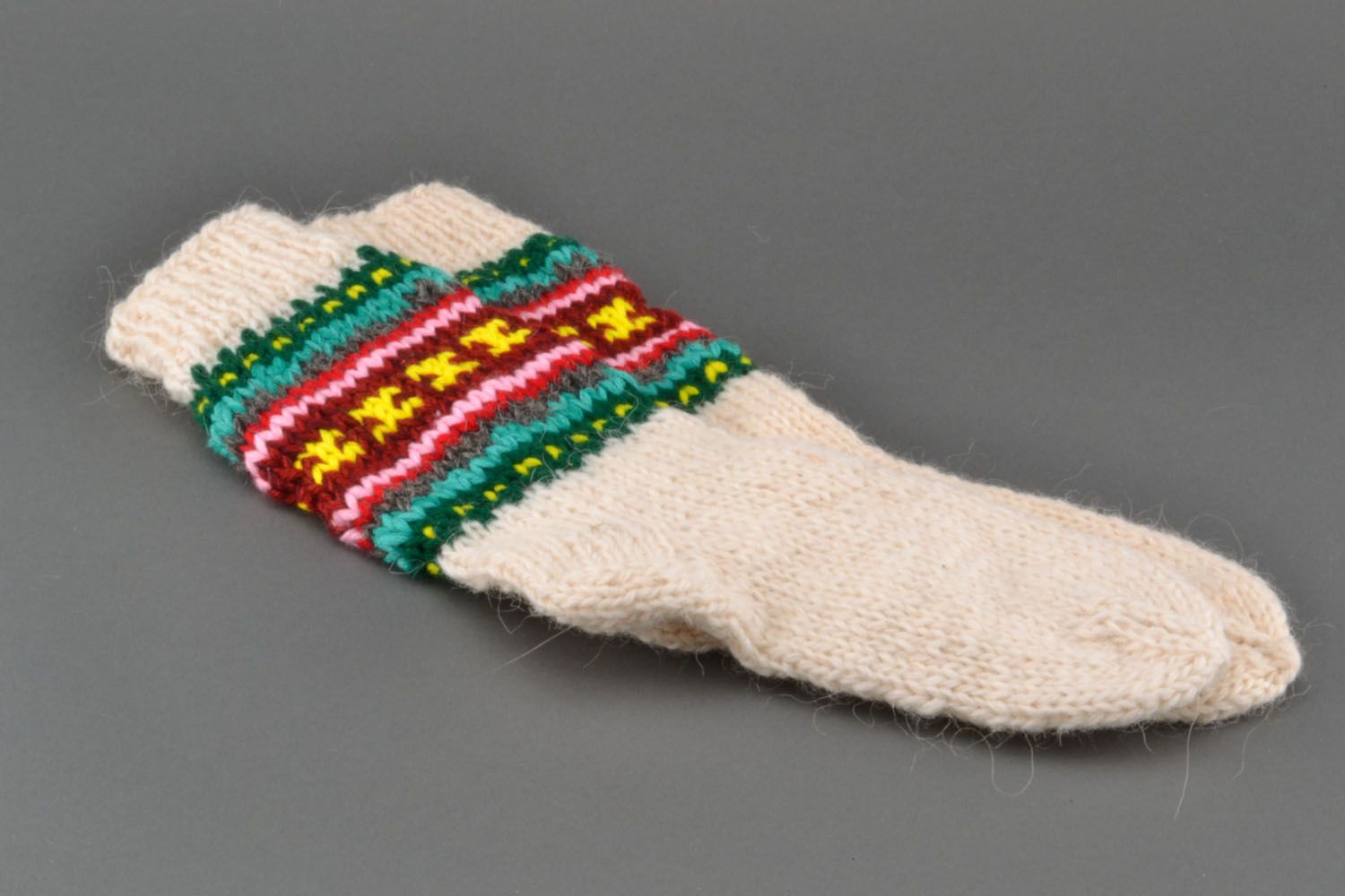 Wollene Socken für Frau foto 2