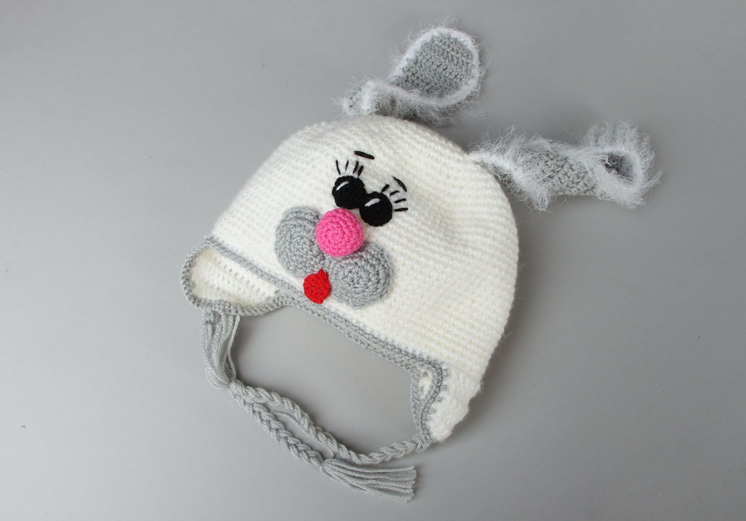 Crochet hat Rabbit photo 1