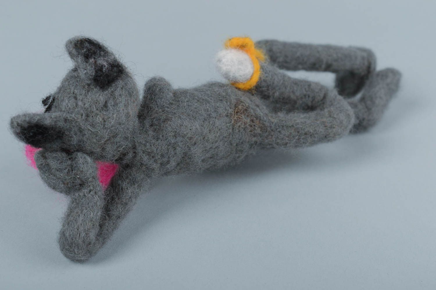 Muñeco de fieltro hecho a mano juguete para niños regalo personalizado foto 3