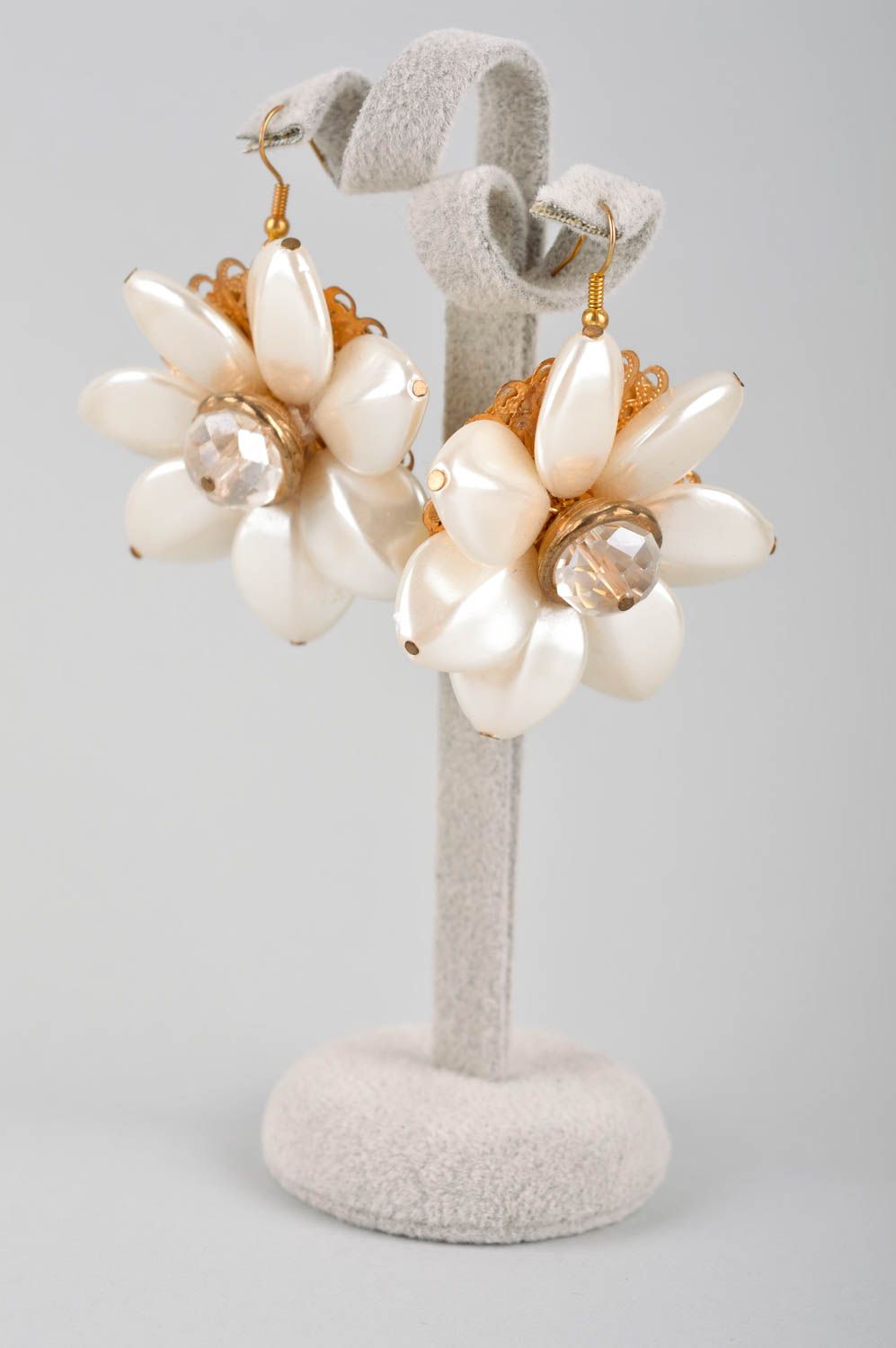 Flower earrings for women handmade earrings with charms fashion earrings photo 2