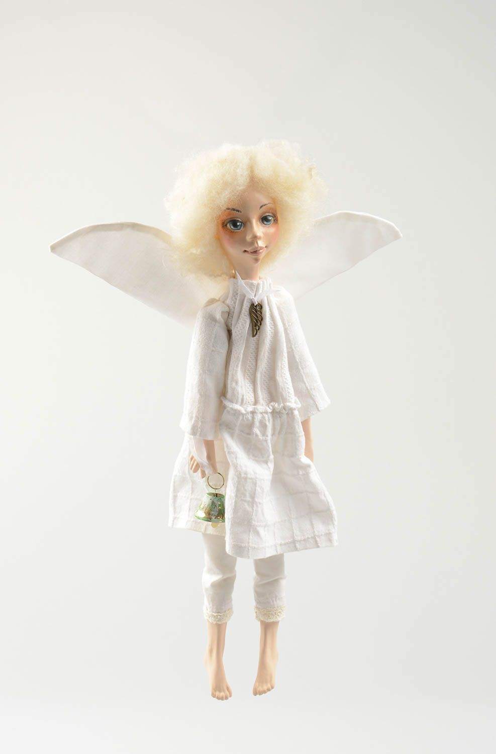 Handmade home decoration  decorative angel pendant interior design fabric toy  photo 4