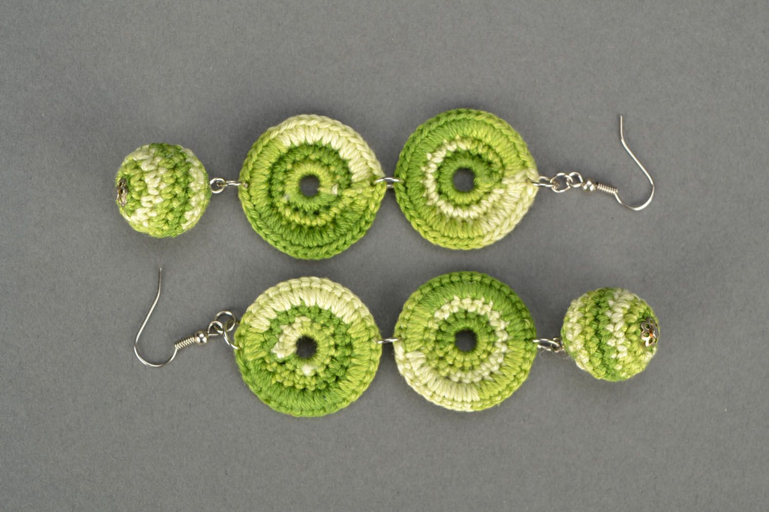 Set of crochet jewelry photo 3