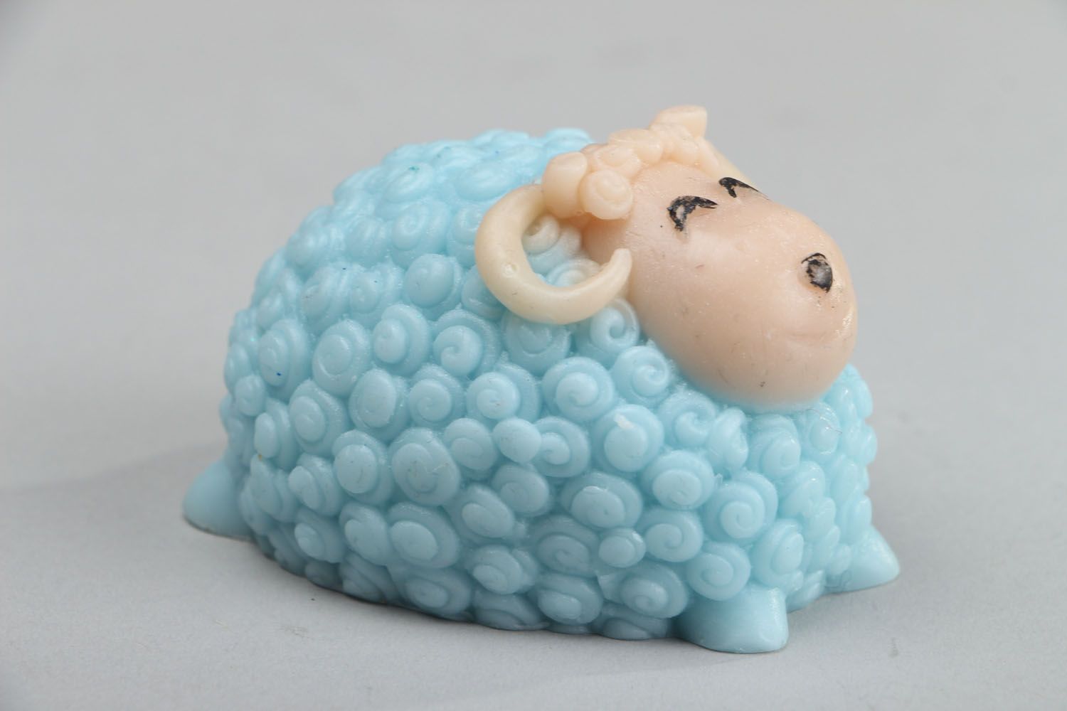 Natural soap in the form of a lamb photo 2