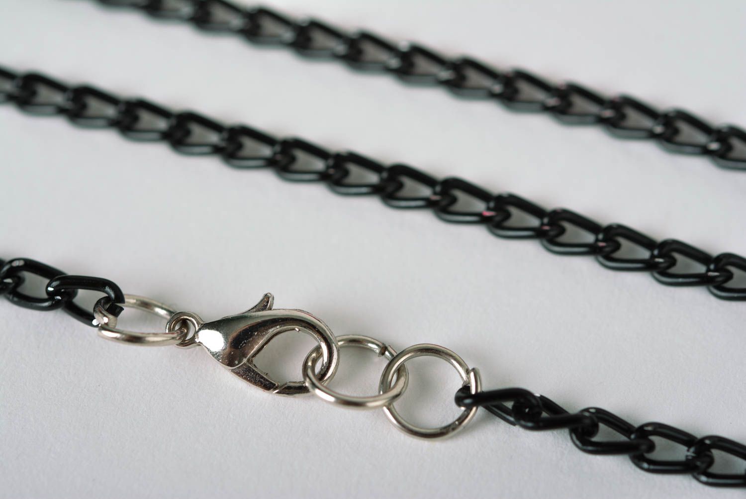 Handmade textile necklace unusual elegant necklace beaded accessory gift photo 3
