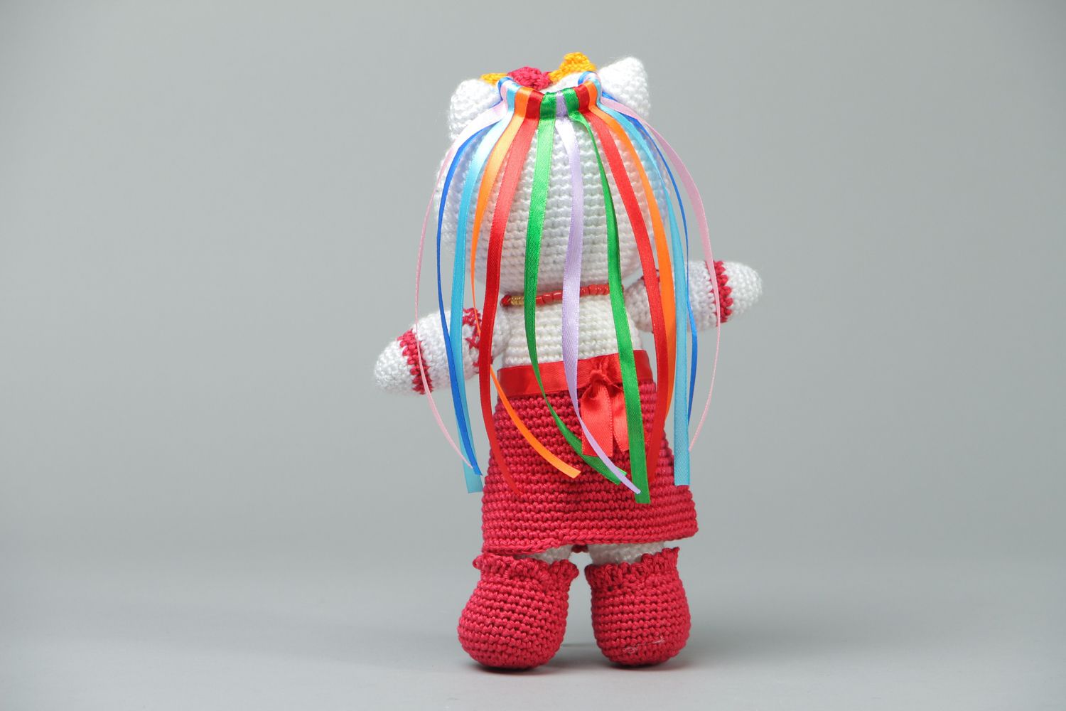 Crochet toy in national costume photo 3