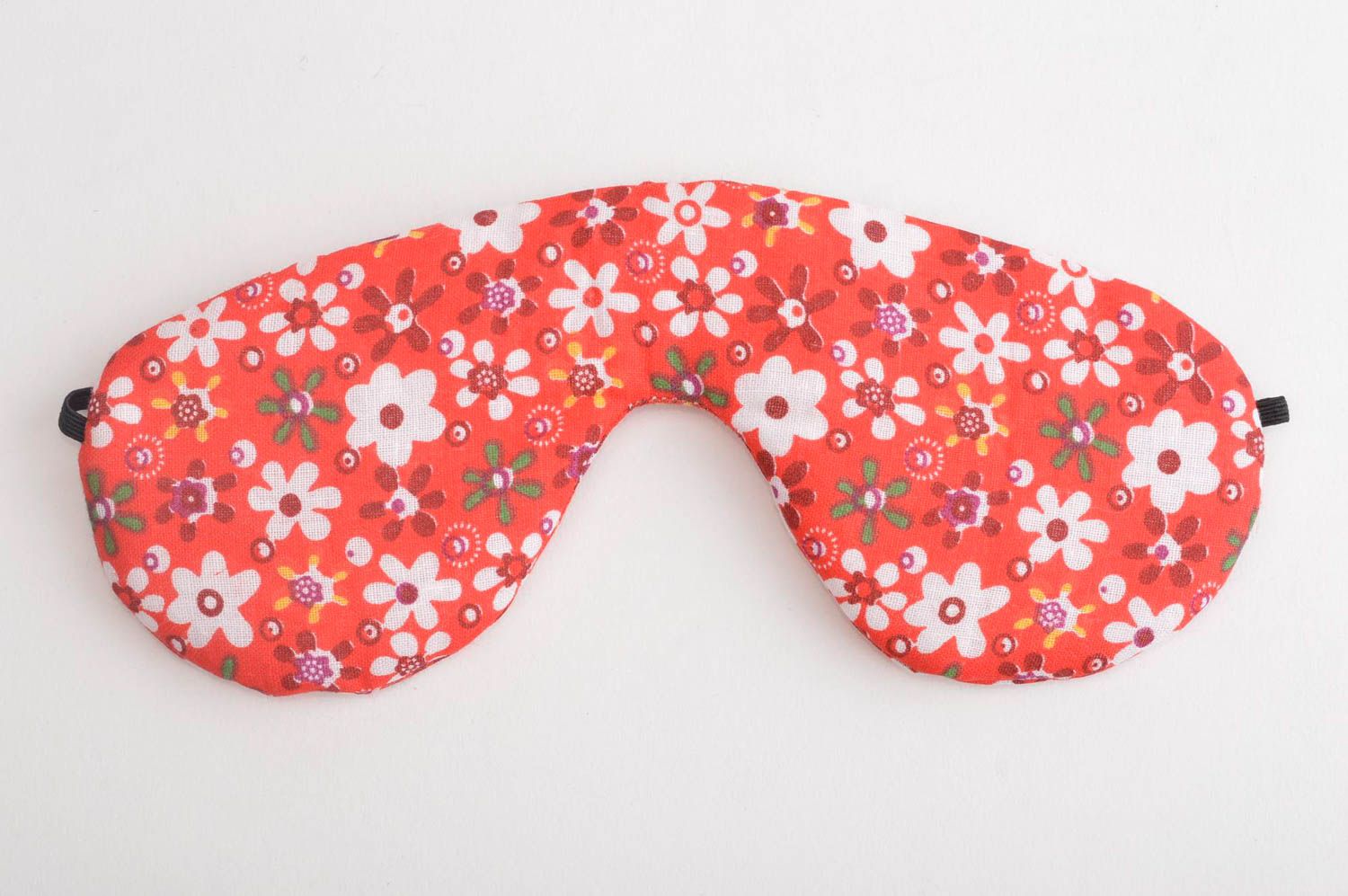 Blumige Augenmaske zum Schlafen handmade Frauen Accessoire Schlaf Brille  foto 2