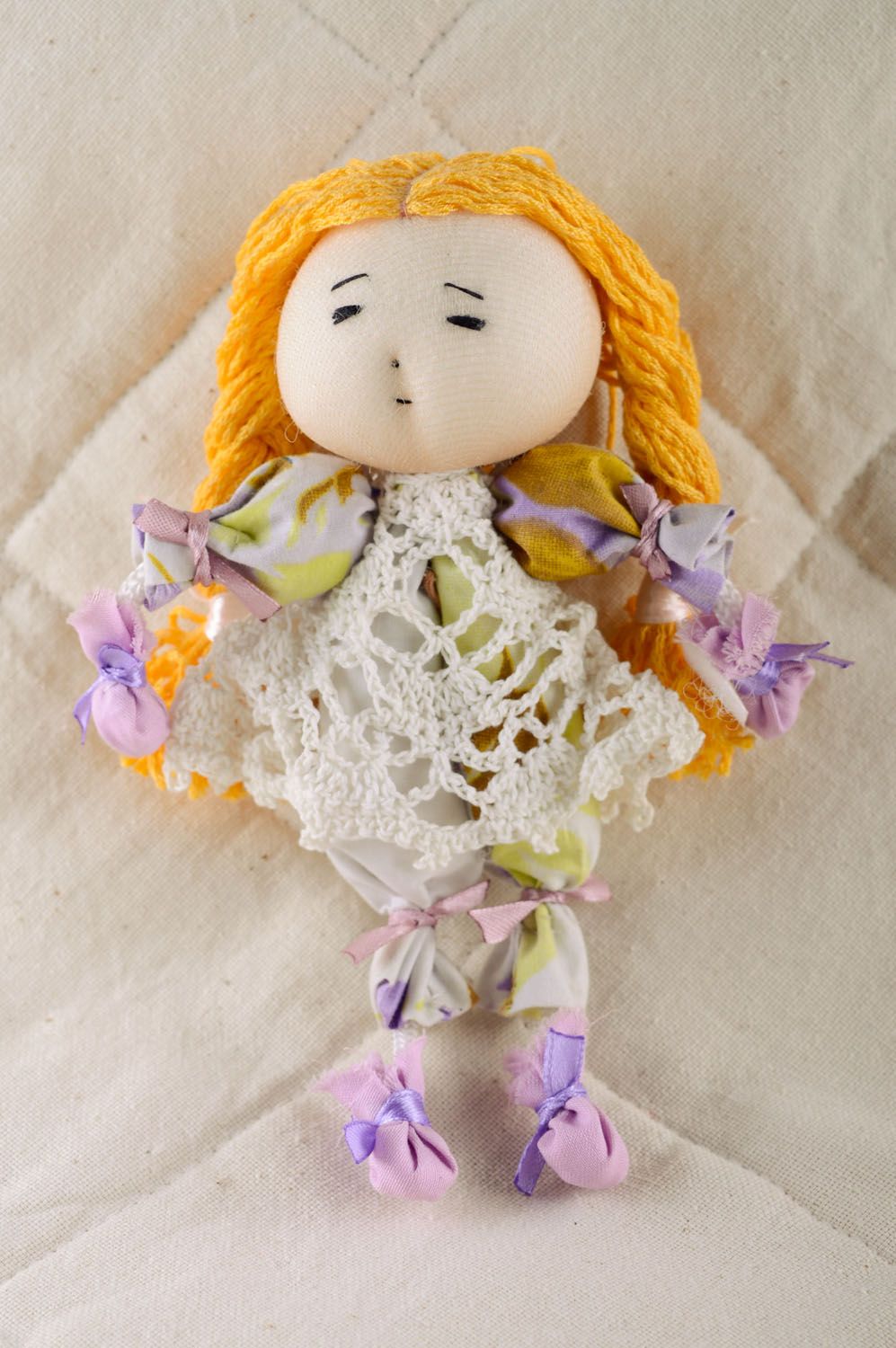 Текстильная куколка фото 1