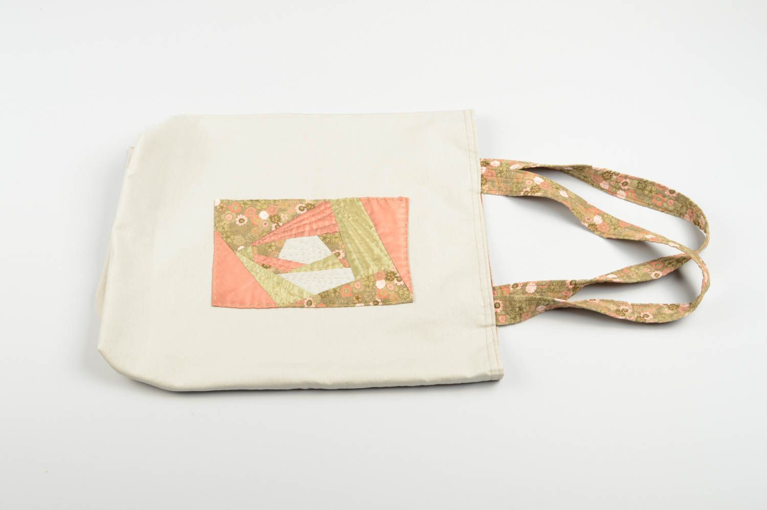 Bolso hecho a mano de tela accesorio de mujer artesanal regalo original foto 5