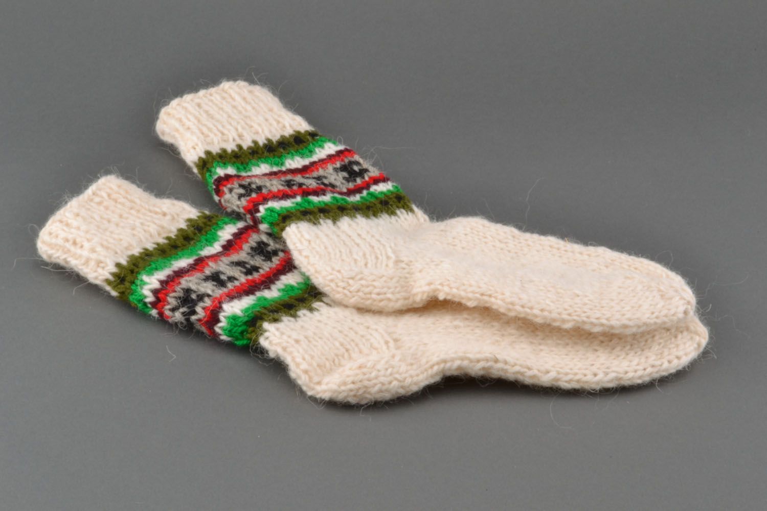 Socken aus Wolle foto 3