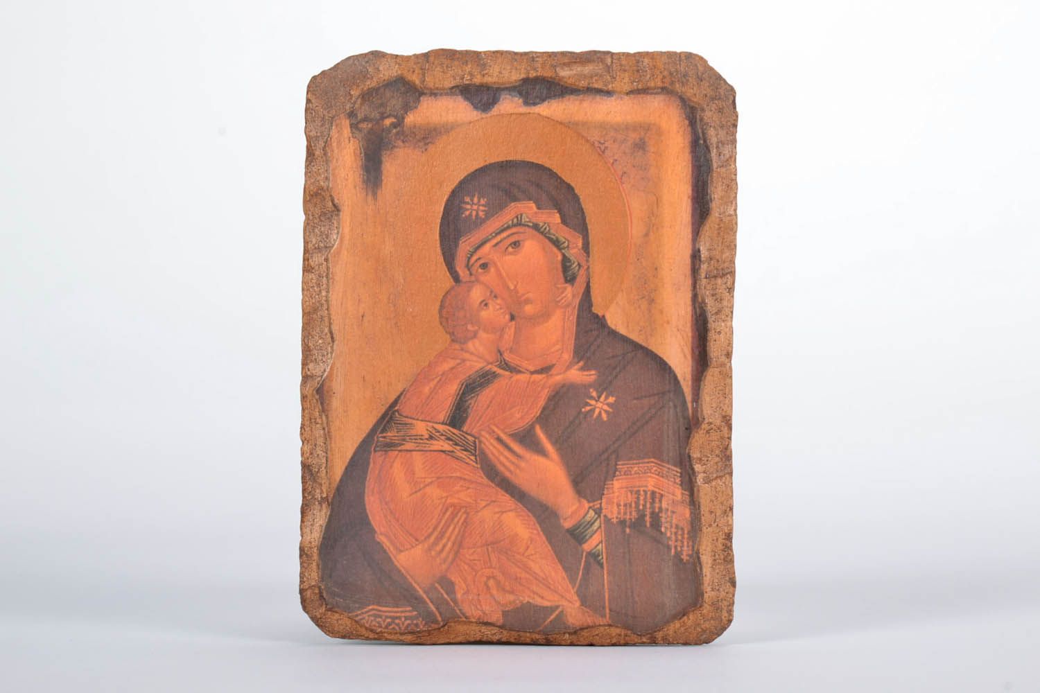 Икона-репродукция Богородица Вышгородская фото 5