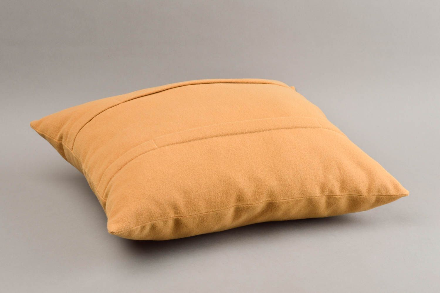 Подарок ручной работы подставка для планшета оранжевая оригинальная подушка фото 3