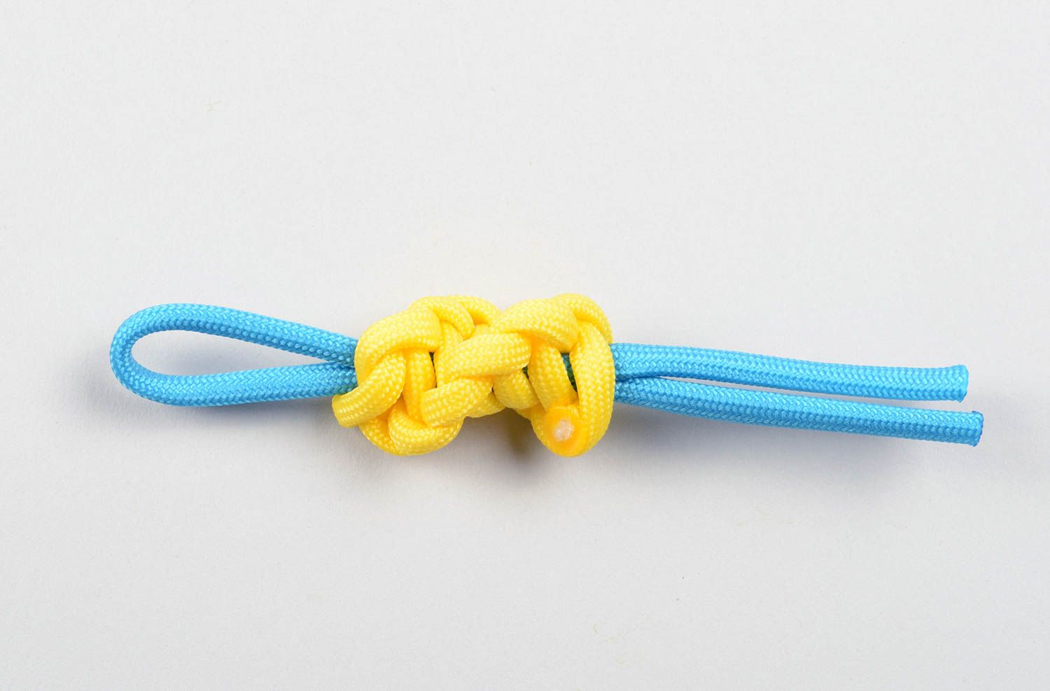 Handmade designer keychain unusual yellow keychain stylish camp souvenir photo 4
