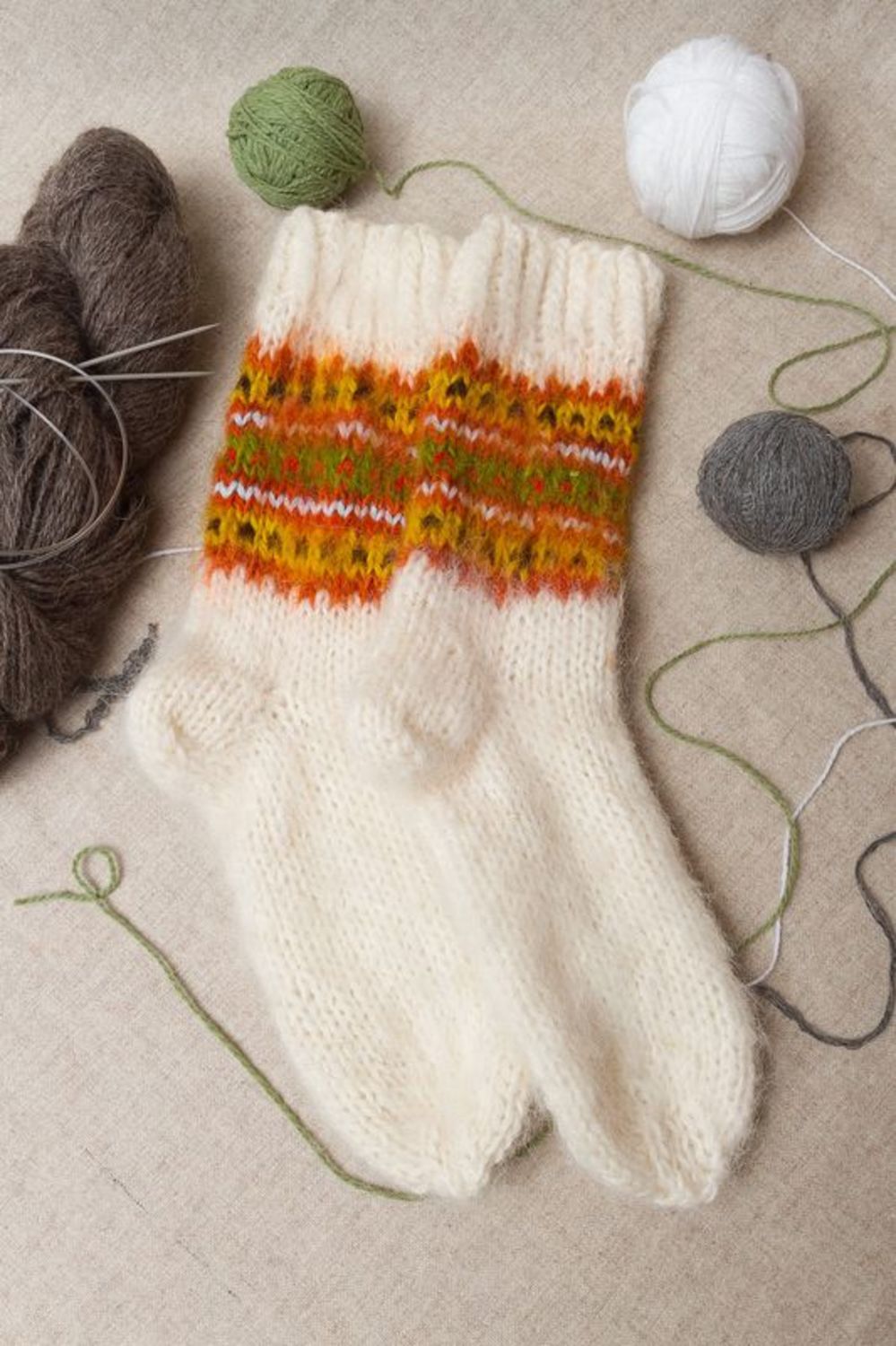 Women's socks made of wool photo 1