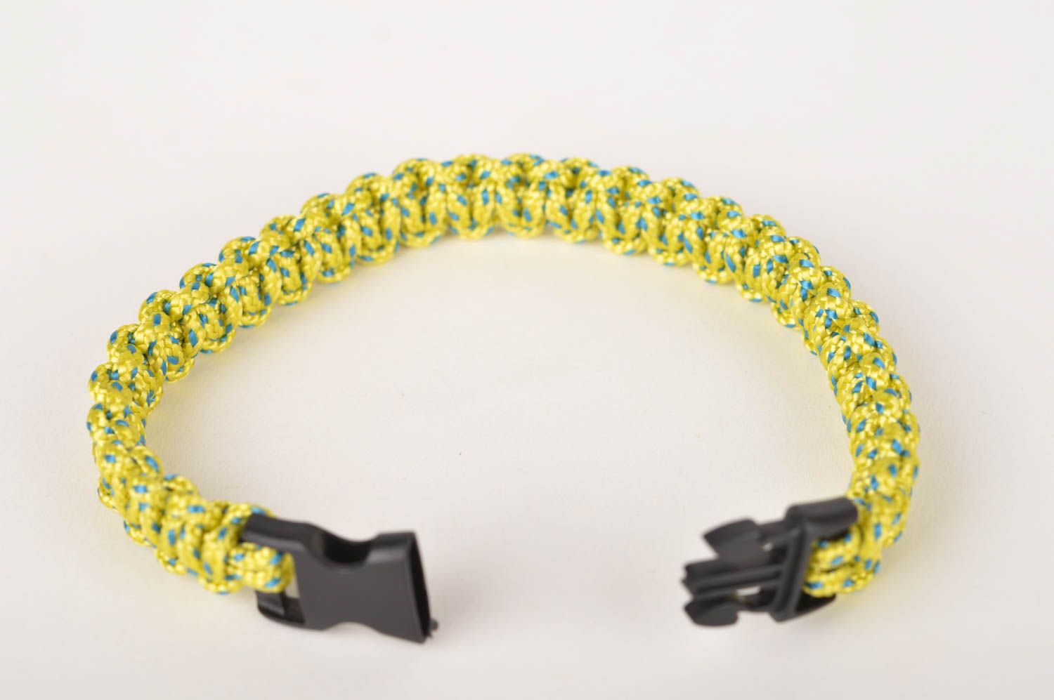 Bright handmade paracord bracelet woven cord bracelet survival bracelet photo 5