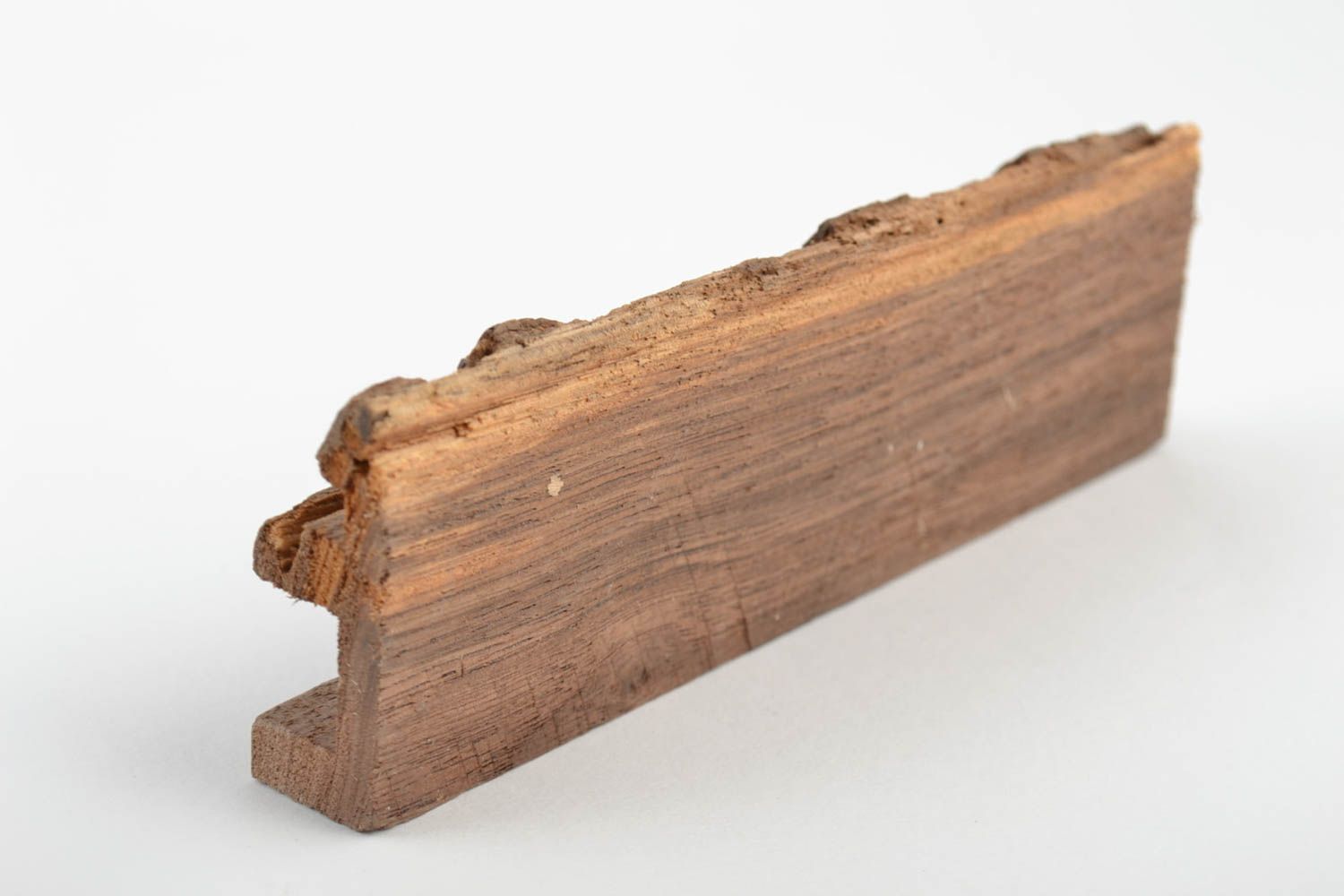 Handmade Handy Ständer aus Holz öko rein originell lackiert Geschenk für Chef foto 3