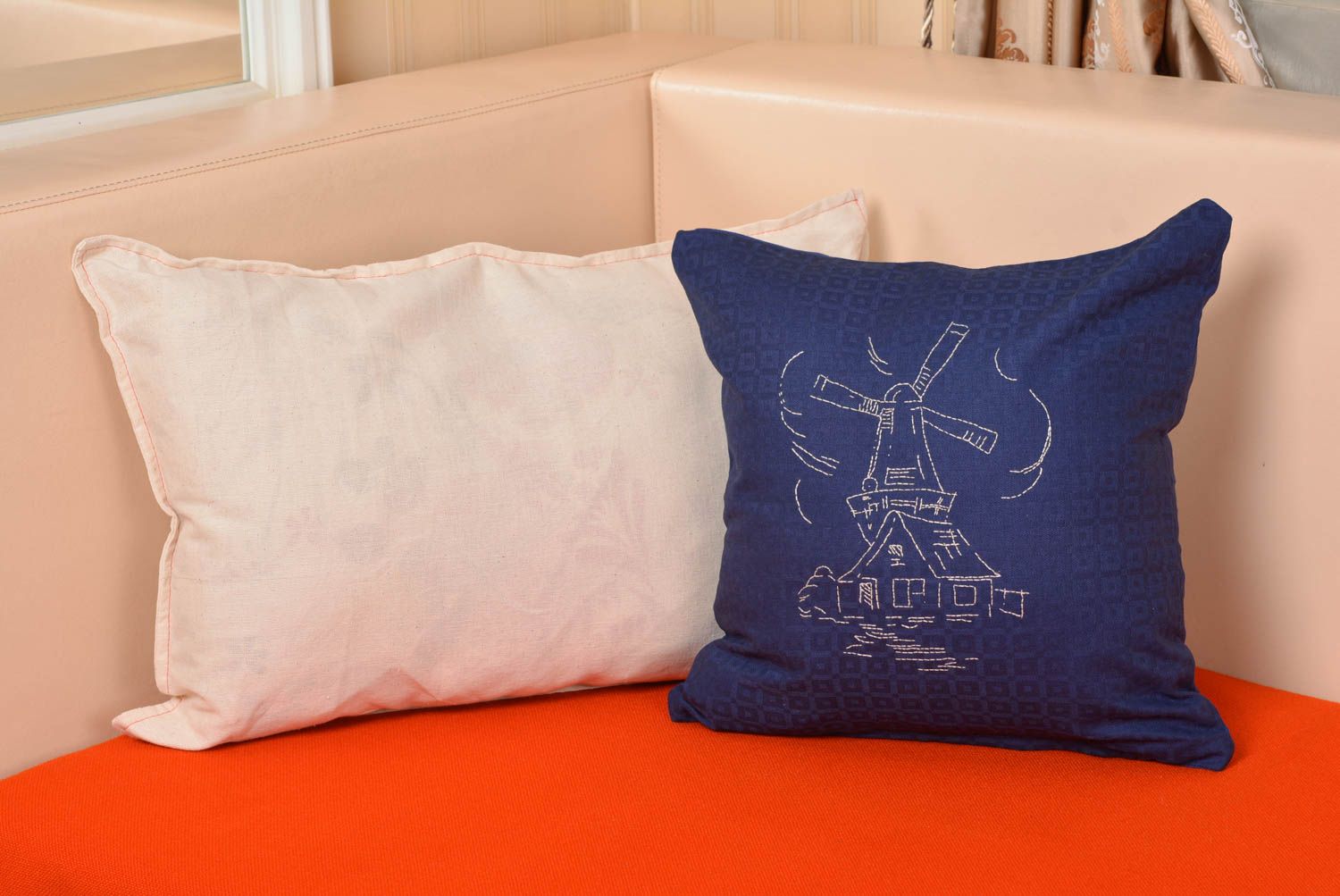 Handmade satin beautiful pillowcase with hand-embroidery home decor ideas photo 5