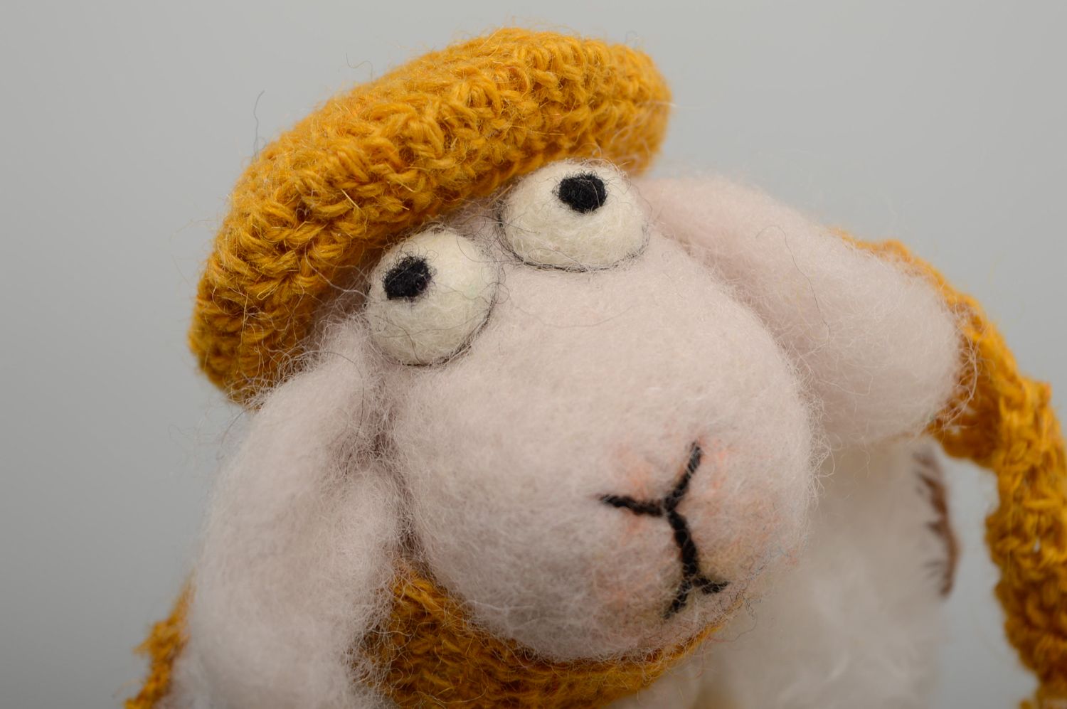 Muñeco de fieltro oveja de juguete  foto 3