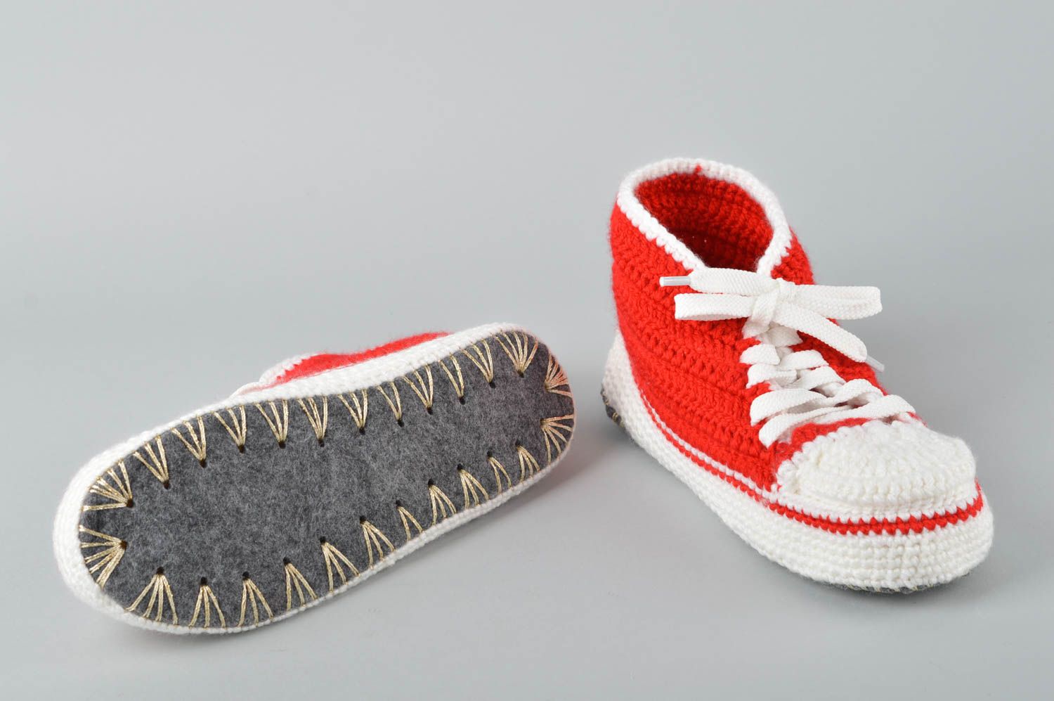 Crochet slippers for men handmade house shoes men's slippers gifts for him photo 2