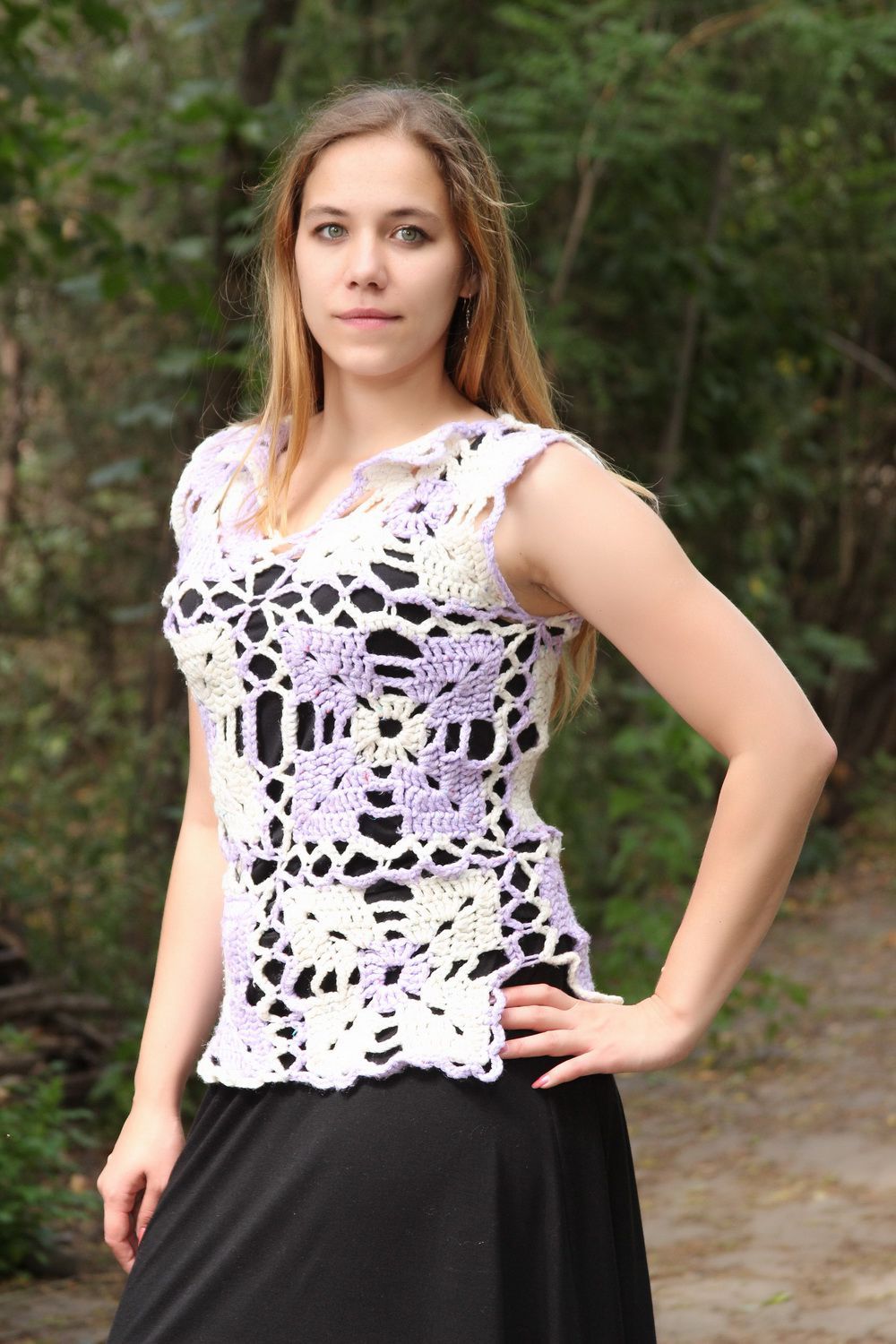 Crochet vest photo 3