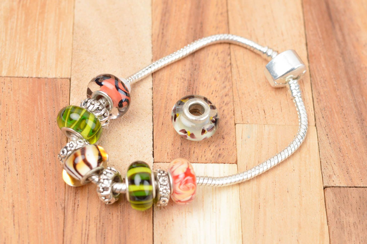 Beautiful handmade glass bead fashion accessories lampwork ideas small gifts photo 4