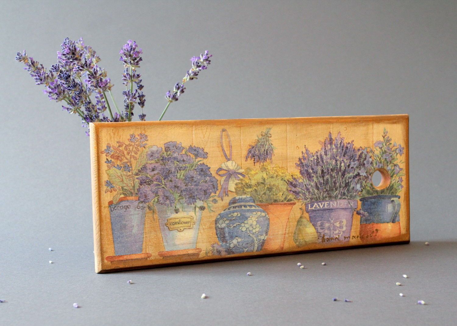 Decorative cutting board Provence photo 2