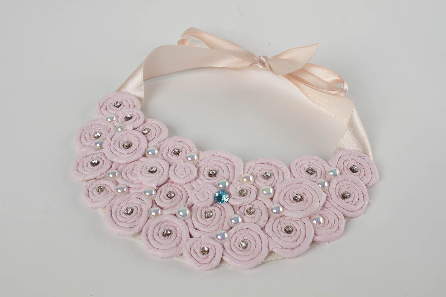 Handmade collar necklace designer accessories for girls fashion jewelry  photo 4