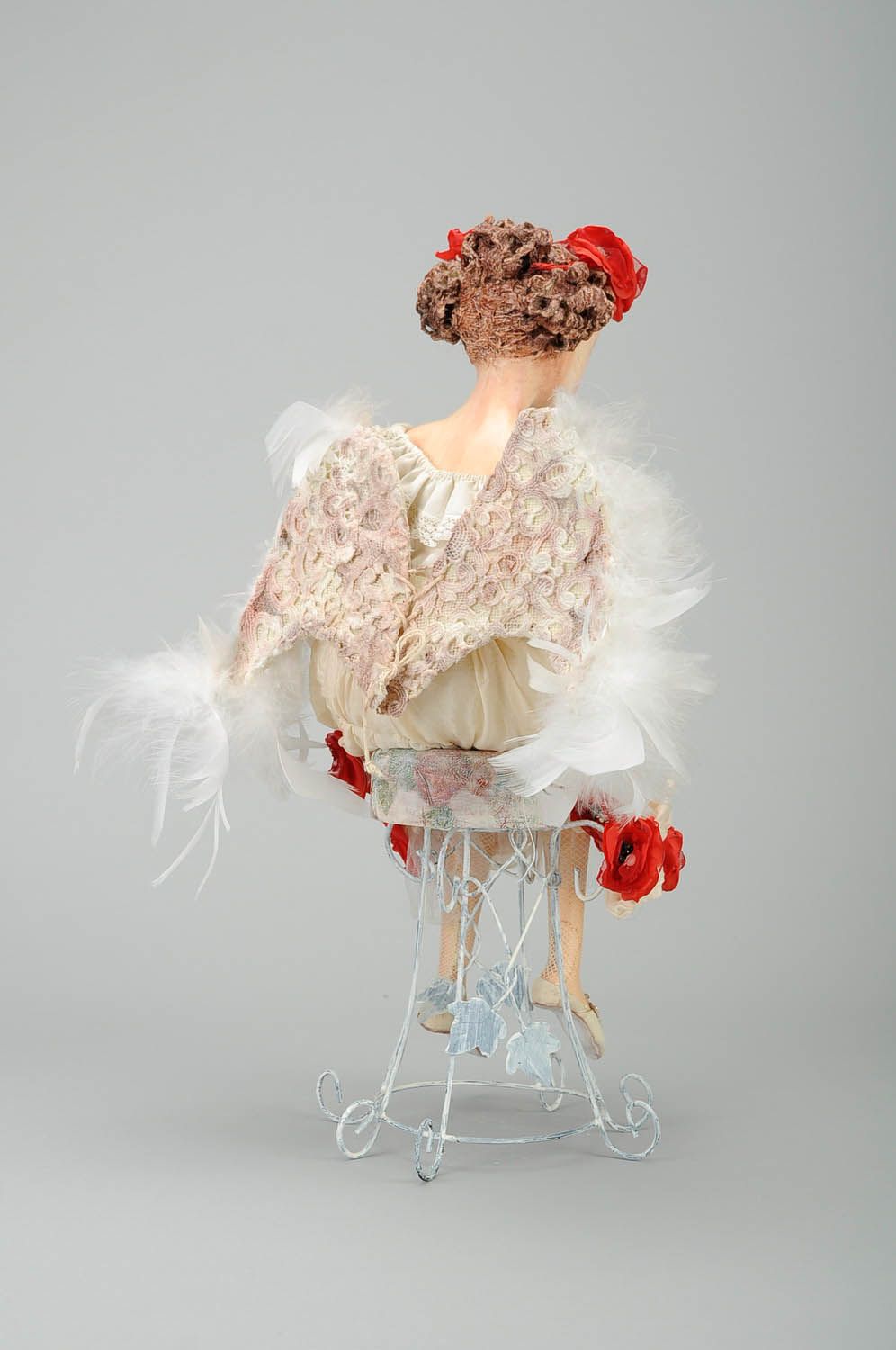 Designer's Doll Angel in Poppies photo 4