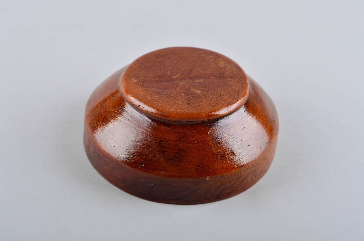 Trinkbecher Ton handmade Schale aus Ton ausgefallenes Geschenk Keramik Geschirr foto 5
