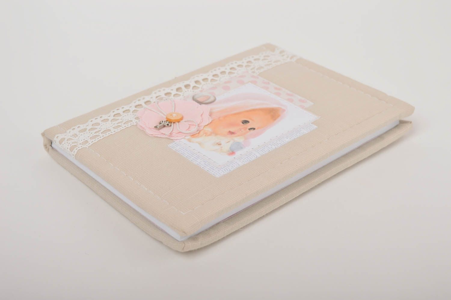 Handmade notebook designer notebook gift ideas unusual gift for girls photo 2