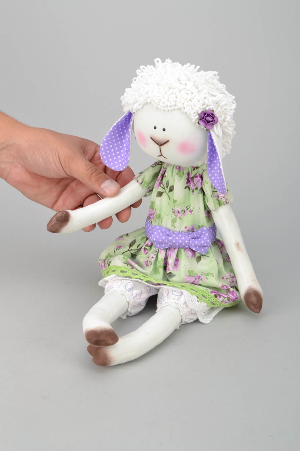 Soft toy Sheep Abel photo 2