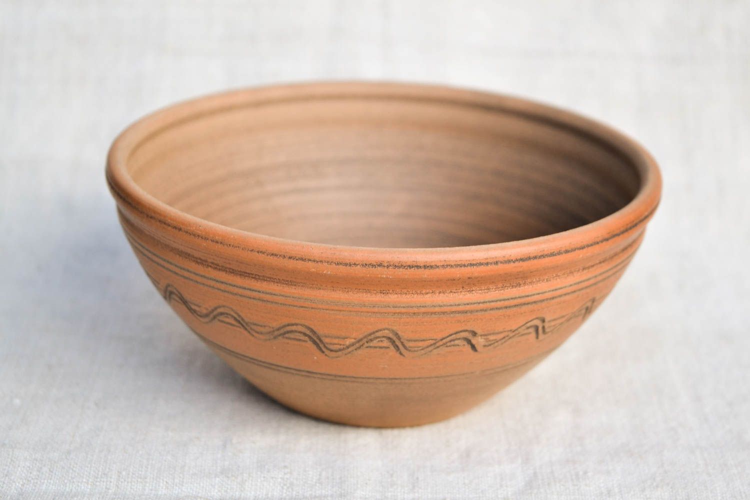 6 8 oz handmade ceramic Italian style cereal bowl 0,71 lb photo 4