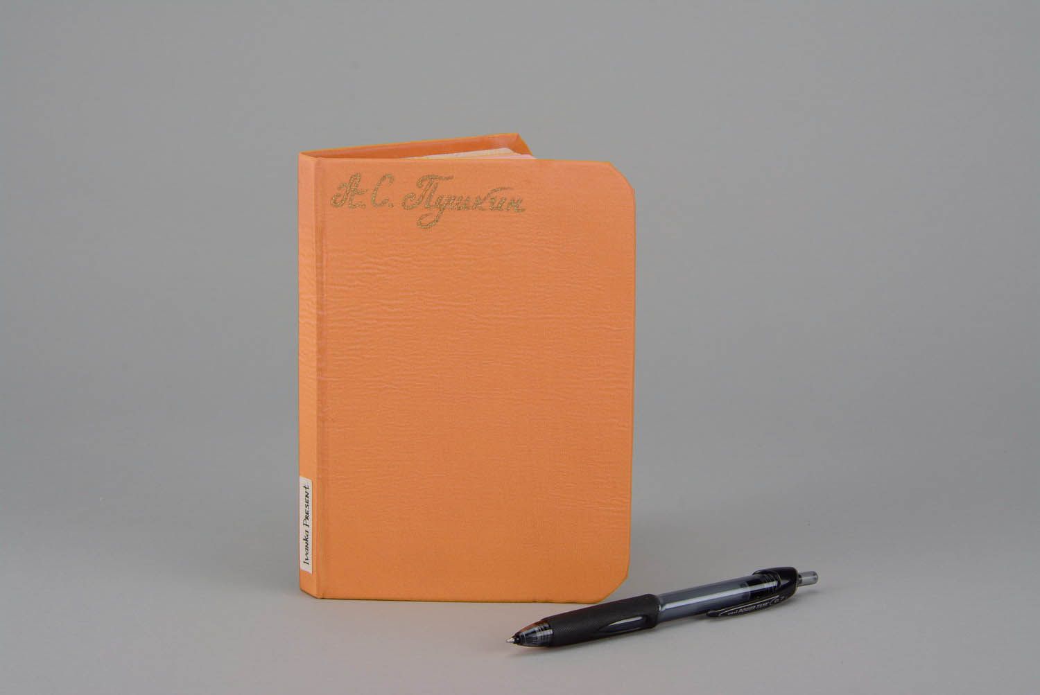 Caderno com capa dura e aroma foto 3