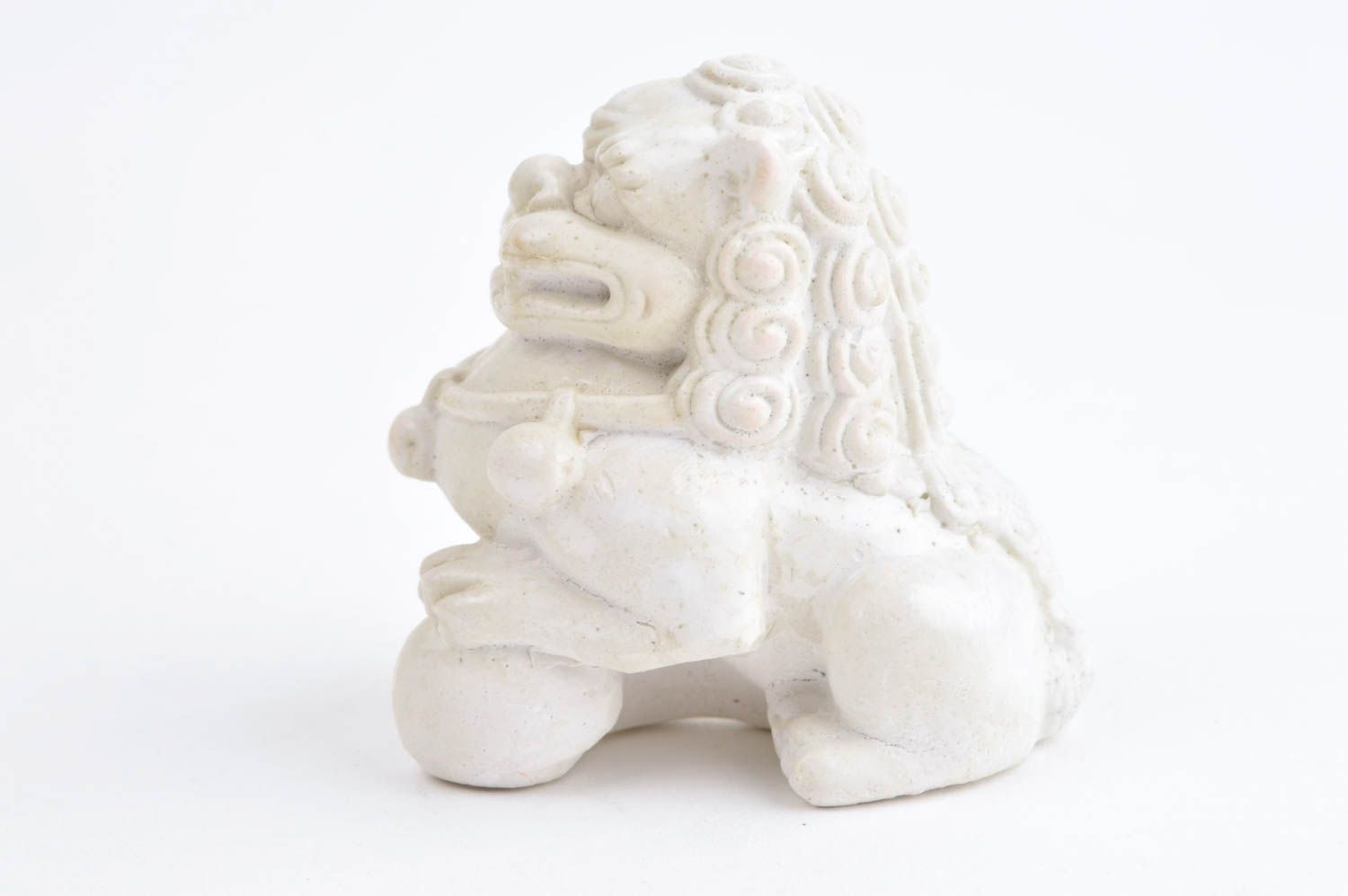 Handmade figurine plaster statuette unusual souvenir decorative use only  photo 3