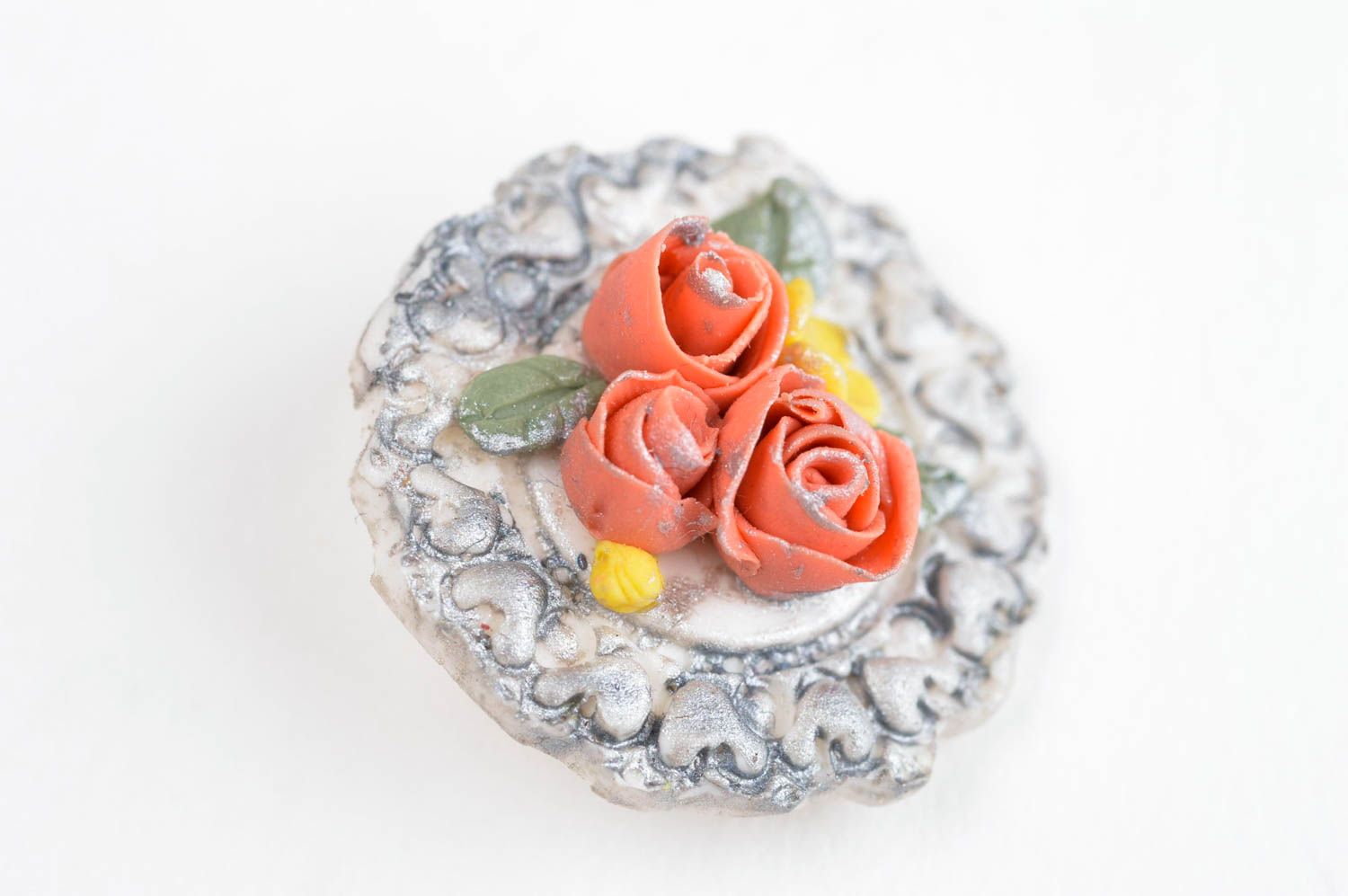 Beautiful handmade plastic brooch jewelry fashion tips beautiful jewellery photo 3