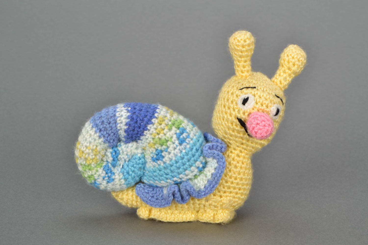 Crochet toy Snail photo 3