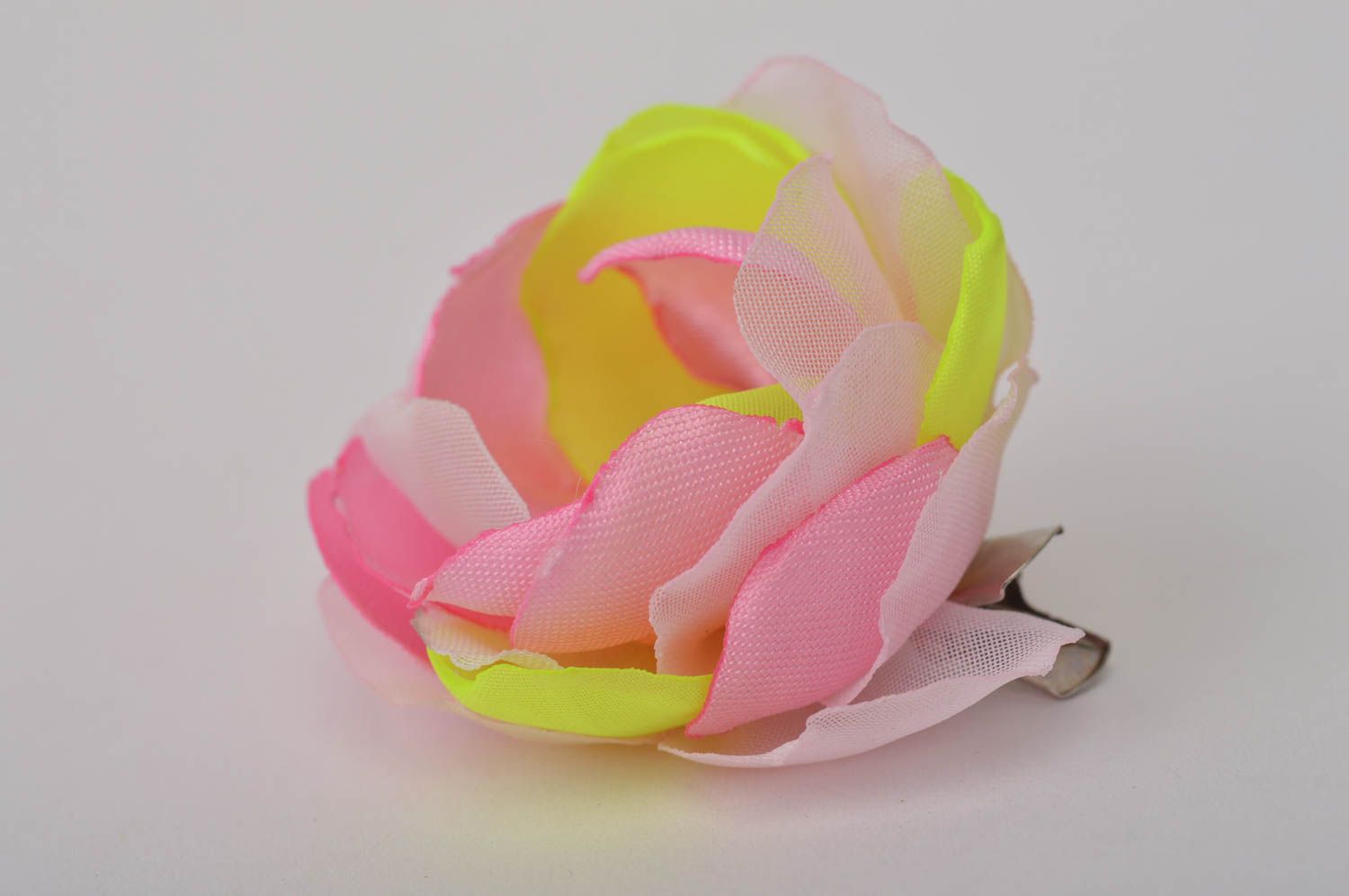 Handmade hair clip girls hair accessories flowers for hair gifts for girl photo 8
