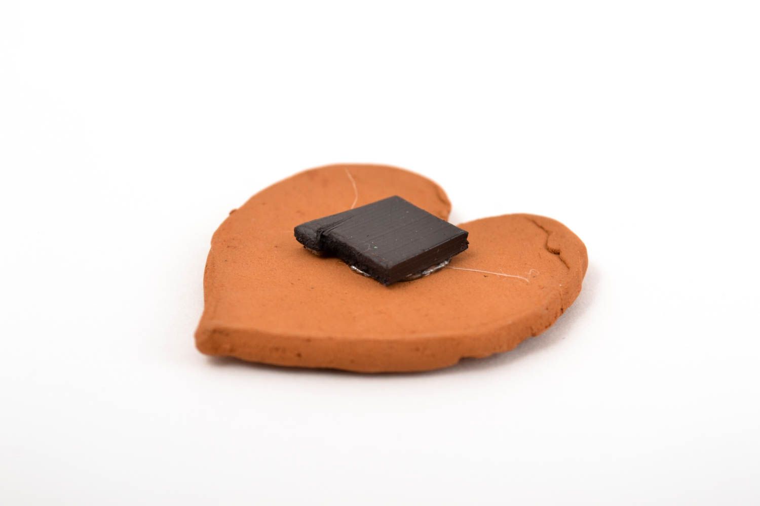 Kühlschrank Magnet in Form vom Herzen handmade Deko Ideen Küche Deko Accessoire foto 2