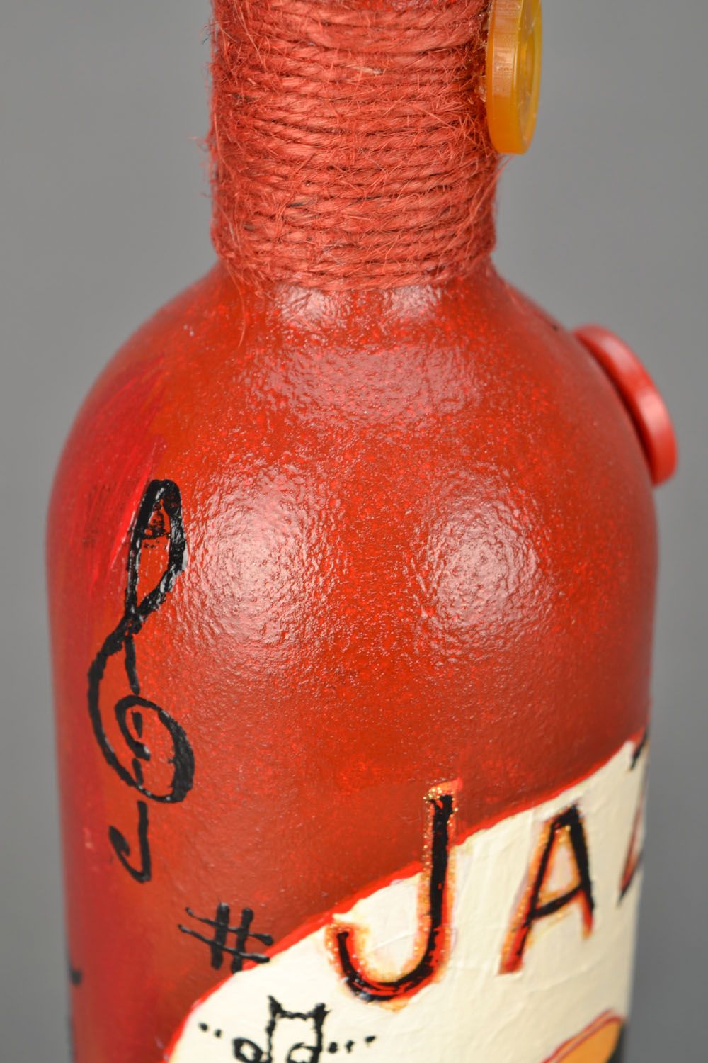 Декоративная бутылка декупаж фото 4