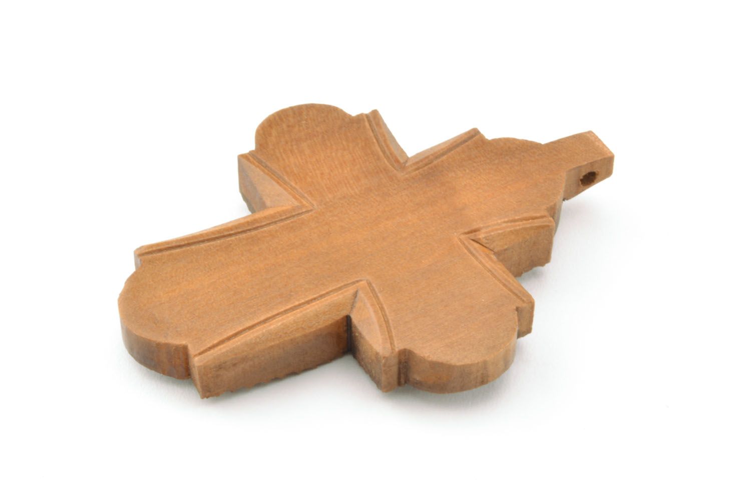 Нательный деревянный крестик  фото 4