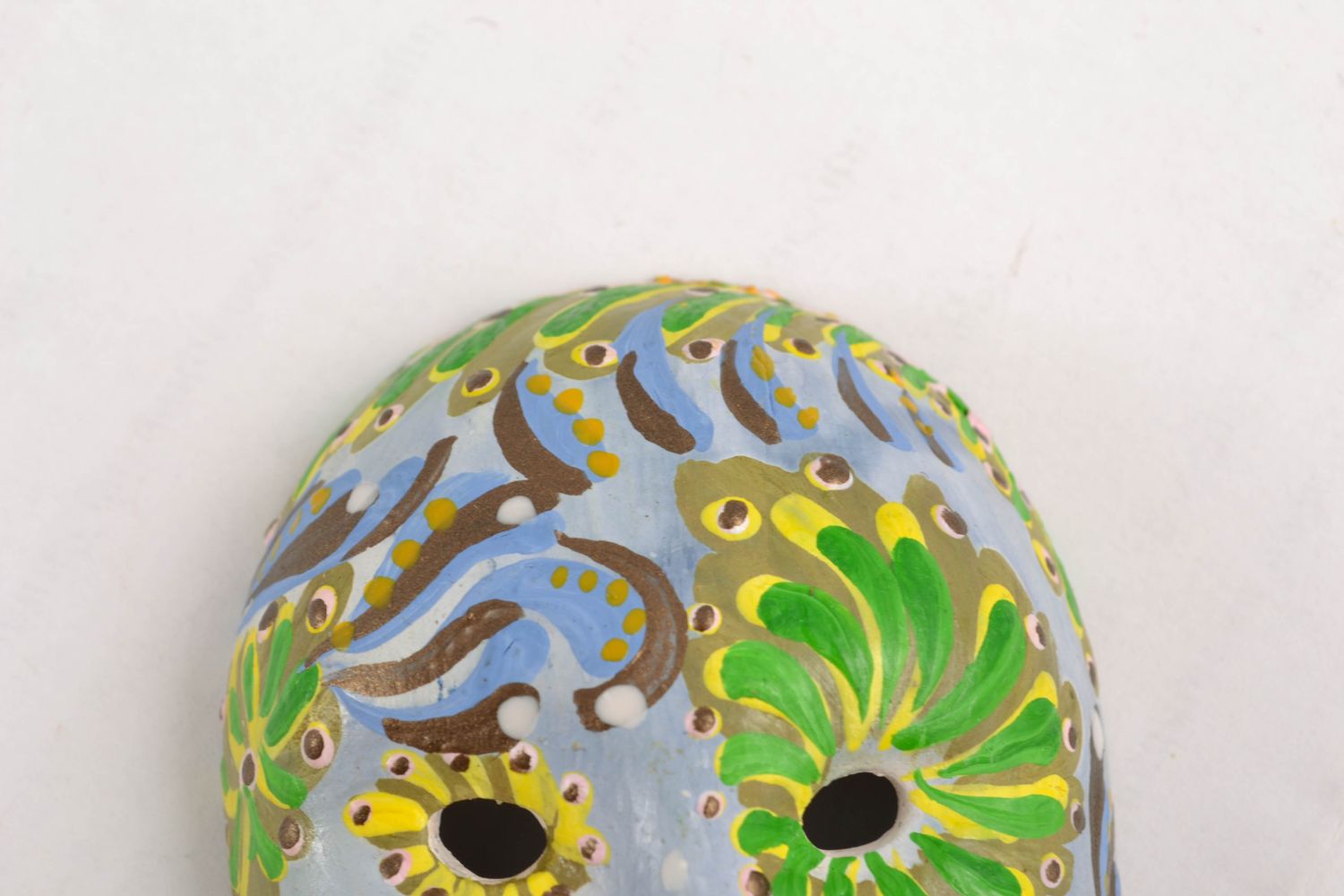 Керамический магнит на холодильник карнавальная маска фото 4