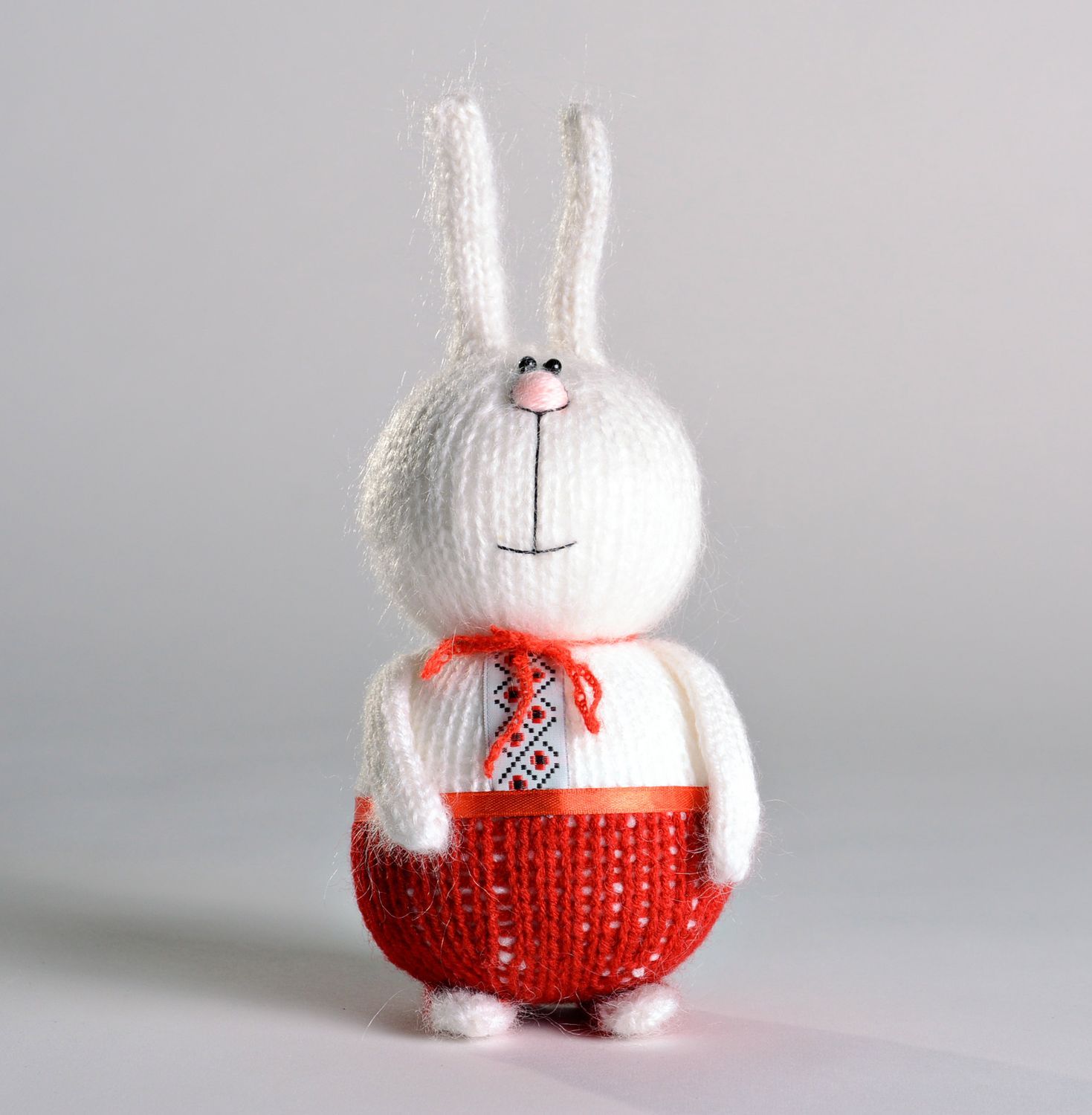 Brinquedo macio na forma de coelho Ucraniano foto 5