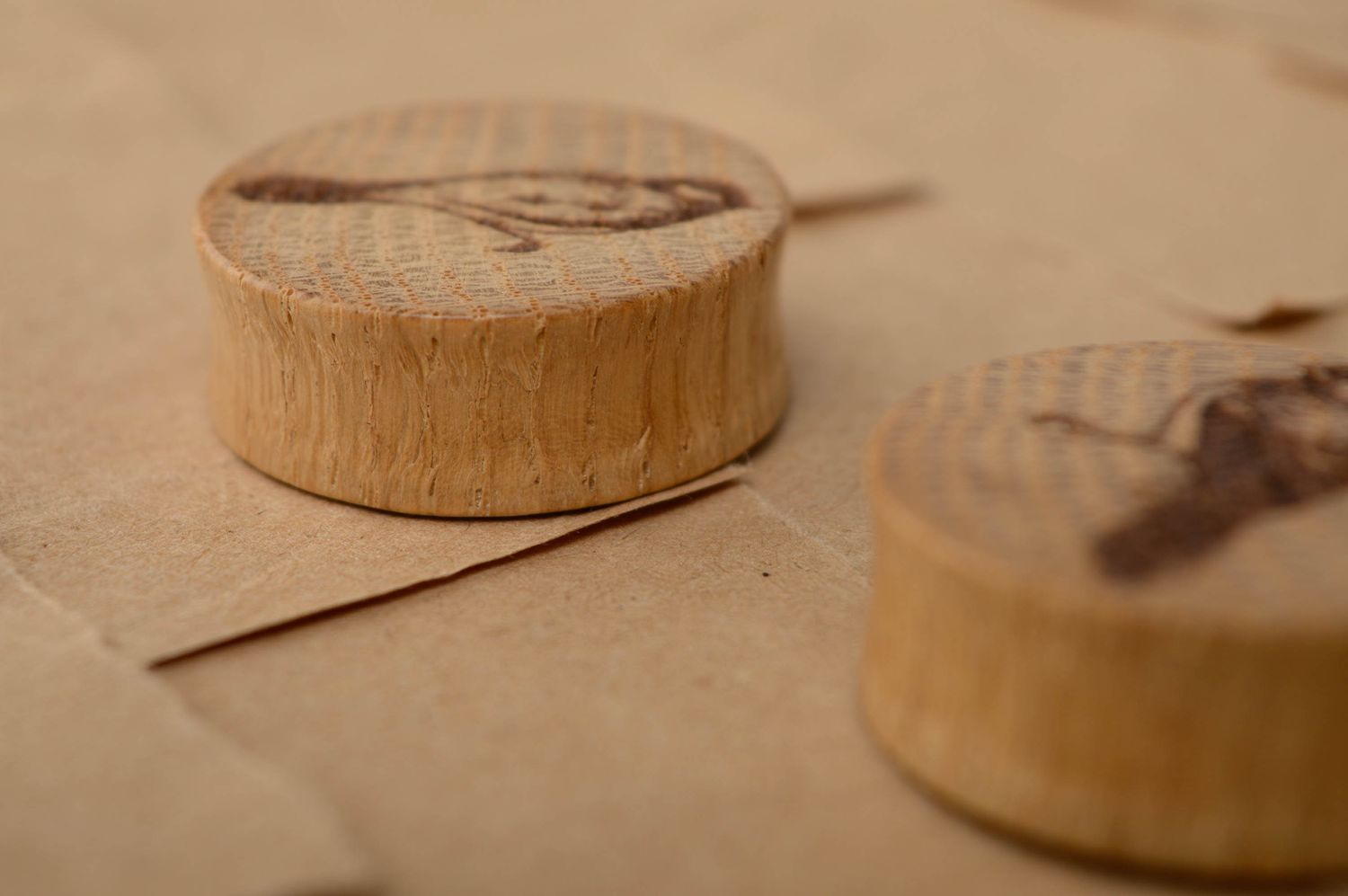 Tapones de madera artesanales Paros foto 4