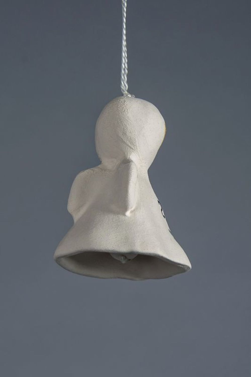 Ceramic bell in the style of primitivism photo 4